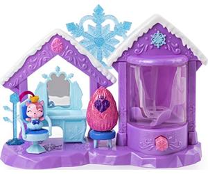 Hatchimals Colleggtibles, Glitter Salon Playset with 2 Exclusive for Kids Aged 5 & Up, Multicolor