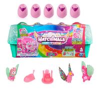 Hatchimals CollEGGtibles Rainbow-Cation Famille de lamas en carton avec coffret surprise, 10 personnages, 2 accessoires, jouets pour filles par
