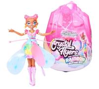 Hatchimals - F?E Volante -Pixies Crystal Flyers Rainbow Glitter Idol - F?e Volante Magique Qui S'illumine Et ? Diriger avec La Main - Couleurs Arc-en-Ciel - Jouet Enfant 6 Ans Et +