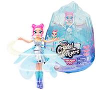 HATCHIMALS - FÉE VOLANTE - PIXIES CRYSTAL FLYERS STARLIGHT IDOL - Fée Volante Magique Qui S'illumine Et A Diriger Avec La Main - Couleur Bleu Arc-en-Ciel - 6061661 - Jouet Enfant 6 Ans Et +