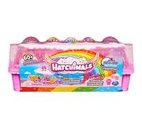 Hatchimals - Pack Aventure 10 Famille Surprise Chats Boîte Oeufs avec 10 Figurines à Collectionner - Transport Facile - Thème Famille Chat - 6063119 - Jouet Enfant 5 Ans et +