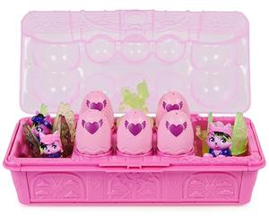 HATCHIMALS - PACK AVENTURE 10 FAMILLE SURPRISE LOUPS - Boîte Oeufs 10 Figurines Hatchimals à Collectionner - Transport facile - Thème Famille Loups Motards - Jouet enfant 5 Ans et +