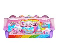 HATCHIMALS - PACK AVENTURE 10 SURPRISE LICORNES - Boîte Oeufs 10 Figurines Hatchimals à Collectionner - Transport facile - Thème Famille - 6063118 - Jouet enfant 5 Ans et +