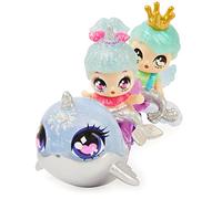 Hatchimals Pixies Riders, bébés Jumeaux Scintillants avec Planeur et 4 Accessoires (Styles variés)