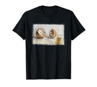 Hatching Chick Counting Days Egg Shell Cute Baby Bird T-Shirt