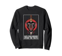 Hate Your Enemies - Speak The Truth (Graphique Panthère) Sweatshirt