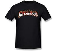 Hatebreed Band Logo Unisex T-Shirt Graphic Printed Tee Mens Black Shirt XL