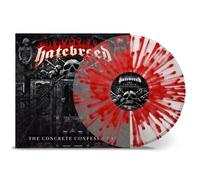 HATEBREED - THE CONCRETE CONFESSIONAL LIMITED CLEAR/RED SPLATTER VINYL LP NEUF