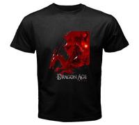HATEBUTN Dragon Age Origins FamoVideo Game Men's T-Shirt Black M