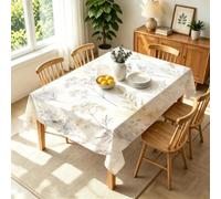 HATEGE Nappe Fleurs Séchées Aquarelle Rectangulaire Polyester 140 x 260 cm