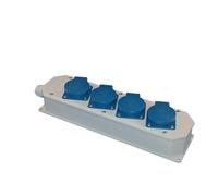 Hateha Boîte De Distribution D'Énergie 4 Voies IP44 16A 230V - 12.212.000