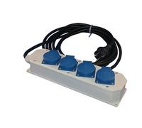 Hateha Boîte De Distribution Électrique 4 Prises 16A 230V IP44 - 12.212.011