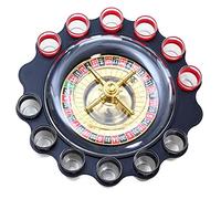 Hatem 12 Tasses de Roulette Russe Roue Tournante de Verre à Vin KTV de Roulette Verre à Vin Roue Tournante à Boire