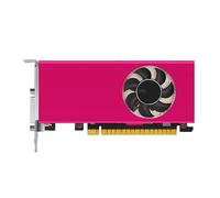 Hatem Carte Graphique DiscrèTe GT740 4 Go DDR5 avec Port VGA DVI Compatible Carte Graphique GT 740 4 Go