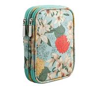 Hatem Crochet Bag Organizer Kit de Tricot Sac de Crochet Outils de Tricot Aiguilles à Tricoter Case Organisateur de Couture Sac de Rangement pour Crochets Circulaires Kit de Couture Sac B