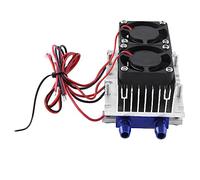 Hatem Système de Refroidissement pour Climatiseur à Semi-Conducteur 12V Kit de Bricolage Thermoélectrique Peltier Réfrigération Remplacement Pièces de Rechange Accessoires