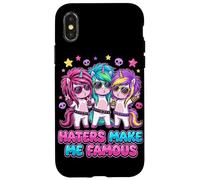 Haters Make Me Famous Emo Coque pour iPhone X/XS