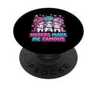Haters Make Me Famous Emo PopSockets PopGrip Adhésif