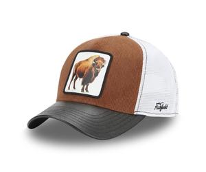 Hatfield Casquette Homme & Femme, Casquette Trucker Bison, Ajustable par Snapback TU