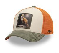 Hatfield Casquette trucker Fox Homme - Trucker - Filet Souple - Vert | Beige | Orange - Visière Arrondie 1