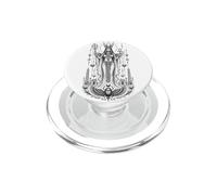 Hathor Sky Goddess Ancienne Egypte Monochrome Art PopSockets PopGrip pour MagSafe
