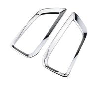 HATHWAY Convient pour Hyundai Kona 2017-2020, Couvercle de Phare antibrouillard de Voiture, Cadre de Couvercle de Phare antibrouillard Avant chromé Anti-Rayures, Accessoires de Voiture