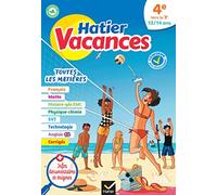 Hatier vacances - Cahier de vacances 2025 Toutes les matières - de la 4e vers la 3e: pour réviser son année dans toutes les matières
