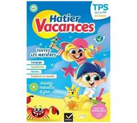 Cahier de vacances 2026 – Hatier – De la TPS vers la PS (2/3 ans) – Réviser toutes les matières