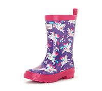 Hatley Bottes de Pluie imprimées, Licornes ailées Arc-en-Ciel, 32 EU