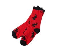 Hatley Chaussettes Crew, Rouge, Taille Unique Femme