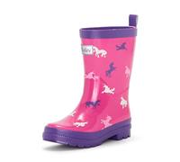 Hatley Fille Rain Boots Bottes de Pluie, Silhouettes de Licorne, 23