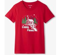 Hatley Hatley Haut de pyjama rouge Noël Cabin Fever