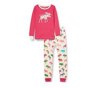 Hatley Long Sleeve Appliqué Pajama Set Ensemble de Pijama, I Moose Be Dreaming - Élan à Motif, 10 Ans Garçon