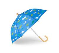 Hatley Printed Umbrella Parapluie Garçon, Bleu (Dinosaur Menagerie 400), One size (Taille fabricant: Taille unique)
