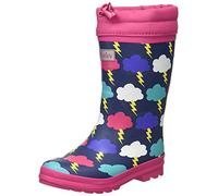 Hatley Rain Boots, Botte de Pluie Garçon, Nuages de foudre, 21 EU