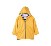 Hatley Splash Jackets Manteau, Jaune et Bleu Marine, 4 Ans Fille
