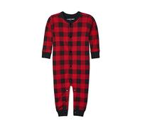 Hatley Union Suit Ensemble de Pijama, Motif Carreaux, 18-24 Months Mixte