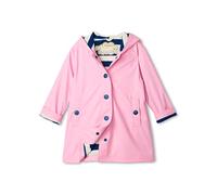 Hatley Veste imperméable pour fille, Rose classique et bleu marine., 3 ans