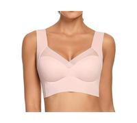 Hatmeo Posture Correcting Bra, Grishay Posture Correction Bra, Hatmeo Bra, Hatmeo Bra for Seniors, Hatmeo Bras for Women (Pink,X-Large)
