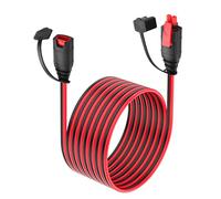 HATMINI 3m GC004 X-Connect Câble d'extension 16AWG pour batteries intelligentes Chargeur à décharge lente Câble X-Connect mâle vers femelle