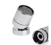 HATOOLHA® Adaptateur de filtre pivotant à 360 degrés pour robinet d'évier de cuisine - Pièce de rechange (femelle 24 mm)