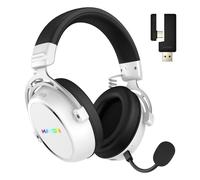 Hator Casque gamer Hypergang 3 – sans fil – Blanc