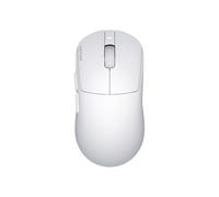 HATOR Quasar 3S Ultima 8K Wireless Souris Gaming, Souris sans Fil Ultra-légère avec PixArt Paw 3950 Sensor, 30000 DPI, Optical Switches 100M, 8000Hz, 2.4GHz/Bluetooth/USB-C, 46g, PTFE Skates, Blanc