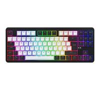 HATOR Rockfall 3 TKL Wireless clavier Gaming USB + RF Wireless + Bluetooth, Aurum Lemon Linear Switches, QWERTZ / QWERTY / AZERTY, ISO Multilingual