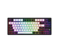 HATOR Skyfall 80 MAG Ultima 8K Clavier de jeu magnétique avec déclencheur rapide, commutateurs magnétiques, Snap Tap, effet Hall, 8000 Hz, PC et Mac, noir, sans fil/câble, disposition américaine
