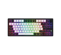 HATOR Skyfall 80 MAG Ultima 8K Clavier Gaming Magnétique avec Rapid Trigger, Magnetic Switches, Snap Tap, Hall Effect, 8000Hz, PC/Mac, Noir, sans Fil/Filaire, Disposition EU (AZERTY)