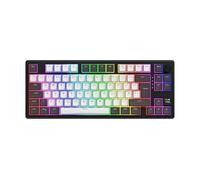 Clavier Gamer sans fil mécanique (Hator Aurum Linear) Hator Skyfall 80 Pro TKL RGB (Noir)