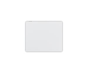 HATOR Tonn EVO M Blanc - Tapis de Souris Gaming 360x300x4mm, Surface Monochromatique, Base Caoutchouc, Rebords Cousus, Référence HTP-022