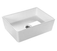 Hatria Happy Hour lavabo 50x38 cm rectangulaire à poser blanc 00YXSQ01