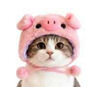 Hats Cats, Animal Design Headwear Costume Accessory, Funny Pet Hats for Cats and Small Animals, Soft Comfortable Dress-Up Accessory, for Kittens Dogs Holiday Christmas Halloween Festival Parties